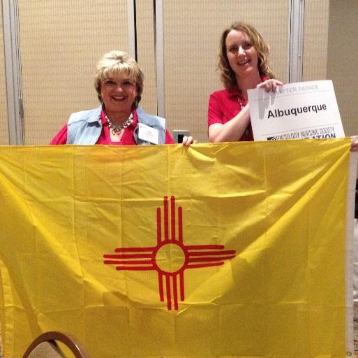 Lisa Feely, ACONS Treasurer 2014-2015, and Janell Morris, ACONS 2014 President Elect, now 2015 Membership Chair, were honored to represent New Mexico at the National Oncology Nurses Society