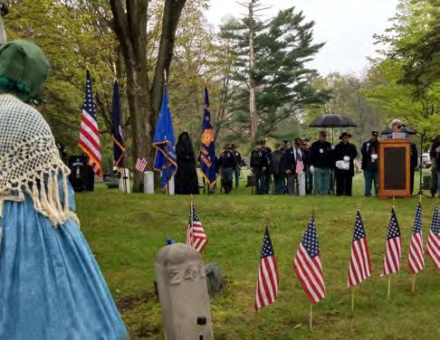 VOLUME 5, ISSUE 4 THE AUXILIARY VOICE PAGE - 8 - Headstones Dedicated in Michigan On May 19th, the Frances Finch Auxiliary No. 9 joined Robert Finch Camp No.