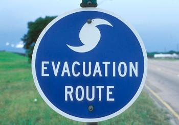 million people in evacuation