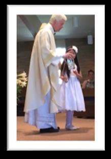 Page 4 Congratulations to Krystal Veguilla who was baptized by Father Pat Sunday, April 17 th!