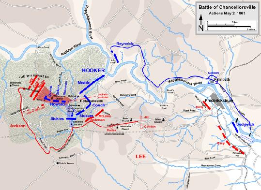 Chancellorsville-Confederate Victory Joseph Hooker had taken over as the Union Commander after the failed battle of Fredericksburg.