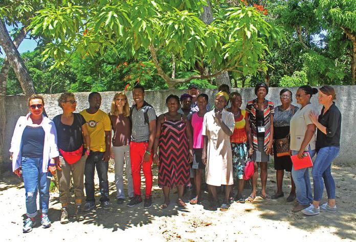 students who went to test a development model that may bring sustainable change to Haiti s rural communities.
