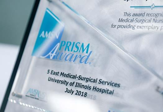 PRISM AWARD 2018 The 5 East Med-Surg Unit recently