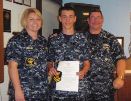 SEA CADET OF THE MONTH JACOB WALLACE SPRUANCE DIVISION PETTY OFFICER SECOND CLASS I joined the United States Naval Sea Cadet Corps as a league cadet when I was 11 years old.