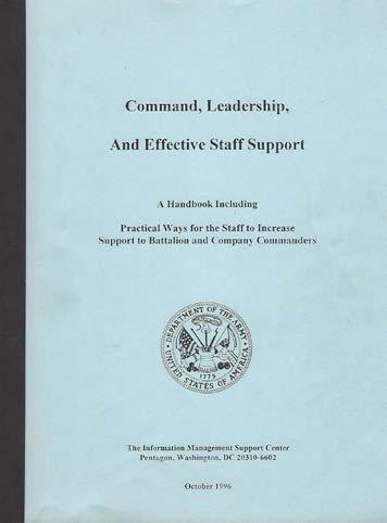The US Army Noncommissioned Officer Corps: A Selected Bibliography, 1998.