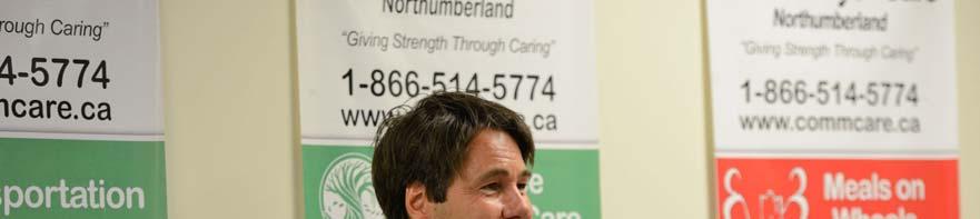 Increasing Access to Compassionate End-Of Life and Palliative Care Minister Hoskins at Community Care Northumberland in