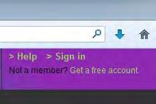 (first time users: Get a free account ) or Sign In with