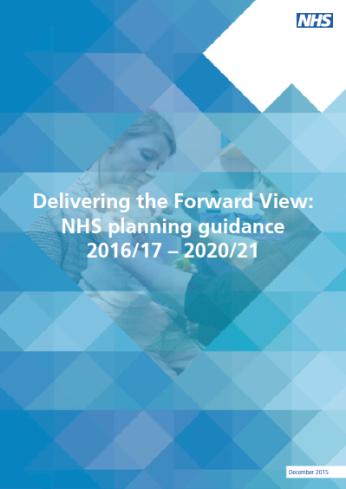 Implementation and oversight Planning Guidance & Mandate: the NHS should ensure measureable progress towards parity of esteem by implementing Taskforce priorities, including must dos for 2016/17.