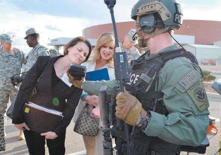 2A March 12, 2015 FORT BLISS BUGLE 1st AD, Fort Bliss hold active shooter seminar By Wendy Brown Fort Bliss Bugle Editor Not only did Maj. Gen. Stephen M.