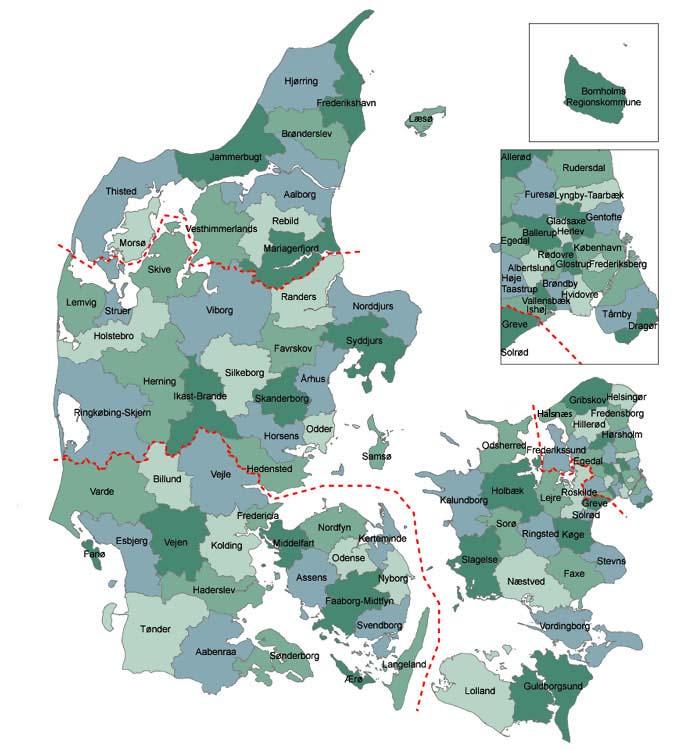 Danish Health Sector 5 regions 41 Public hospitals: 21000 Beds Public Health Insurance >10 private hospitals < 150 Beds 3400 GPs (2000 clinics) 804 Private specialists + 245 Part time 331