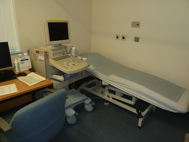 Ultrasound room radiologist