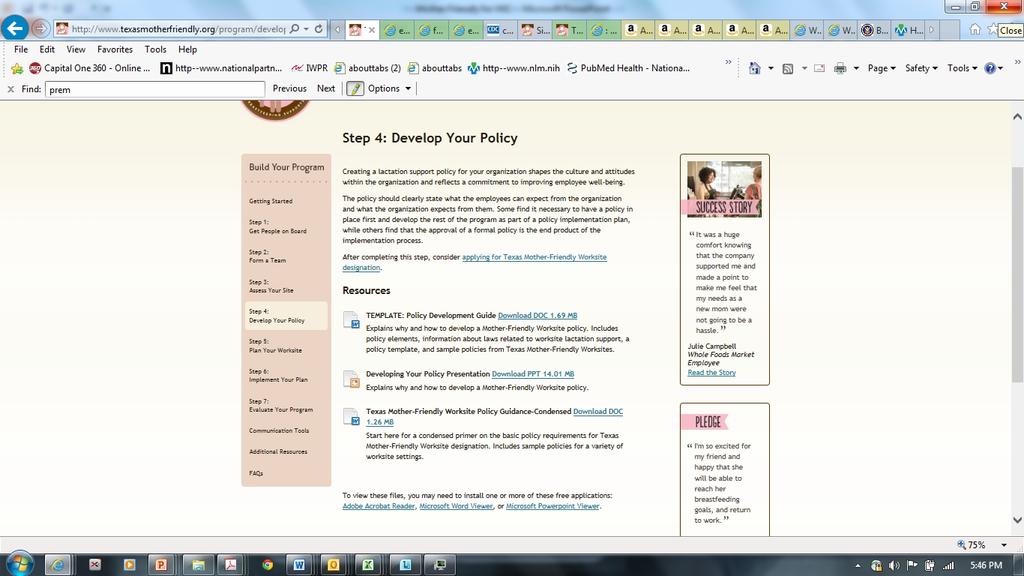 Develop a policy Policy 101 PPT Basic requirements and