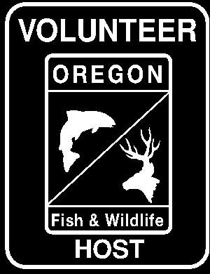 Oregon Department of Fish & Wildlife Volunteer Host Program Volunteer Hosts are RV owners who live and work for a month or more at one of our ODFW wildlife areas, hatcheries, or offices.