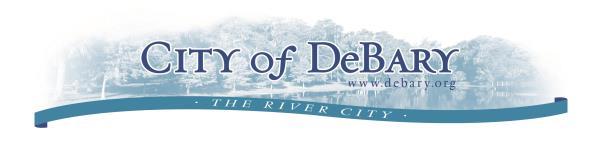 APPLICATION FOR EMPLOYMENT The City of DeBary is an Equal Employment Opportunity Employer APPLICANT S STATEMENT: I understand that the City of DeBary is committed to providing equal opportunity in
