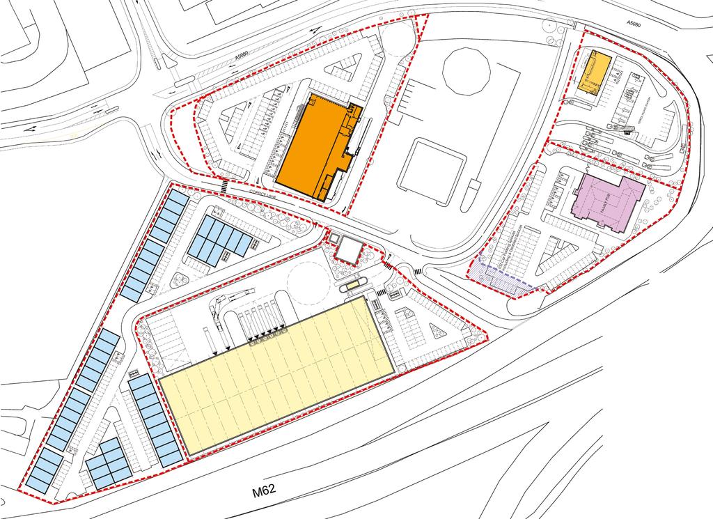 Site Plan A multi-million-pound investment for Huyton Henry Boot Barnfield Limited is bringing forward plans to develop land off Cronton Road, Huyton, with a mixed-use scheme that will provide both