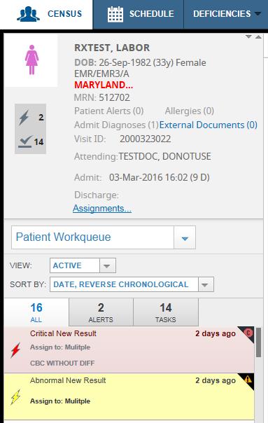**To exit out of Medical Records, Click on another tab.