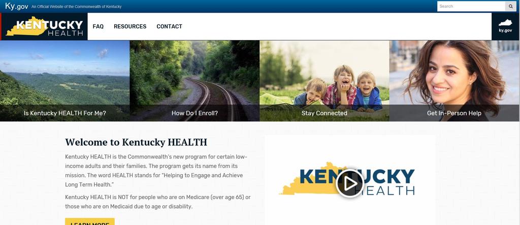 Kentucky HEALTH Website Spotlight In addition to reaching field staff, sending timely and accurate information to citizens