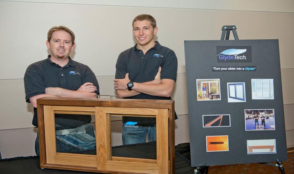 2012 Winner: GlydeTech CSULB College of Business Administration students Mathew Martin and Ryan Beck won the 2012 Innovation Challenge for GlydeTech, a magnetic gliding technology intended to make