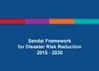 Sustainable Development Sendai Framework for Disaster