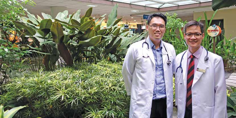 06 Up Close With Inspiring a New Generation of Family Doctors Dr Jeremy Koh, Family Physician, Hougang Polyclinic Dr Richard Lee, Family Physician, Consultant, Woodlands Polyclinic With Singapore s