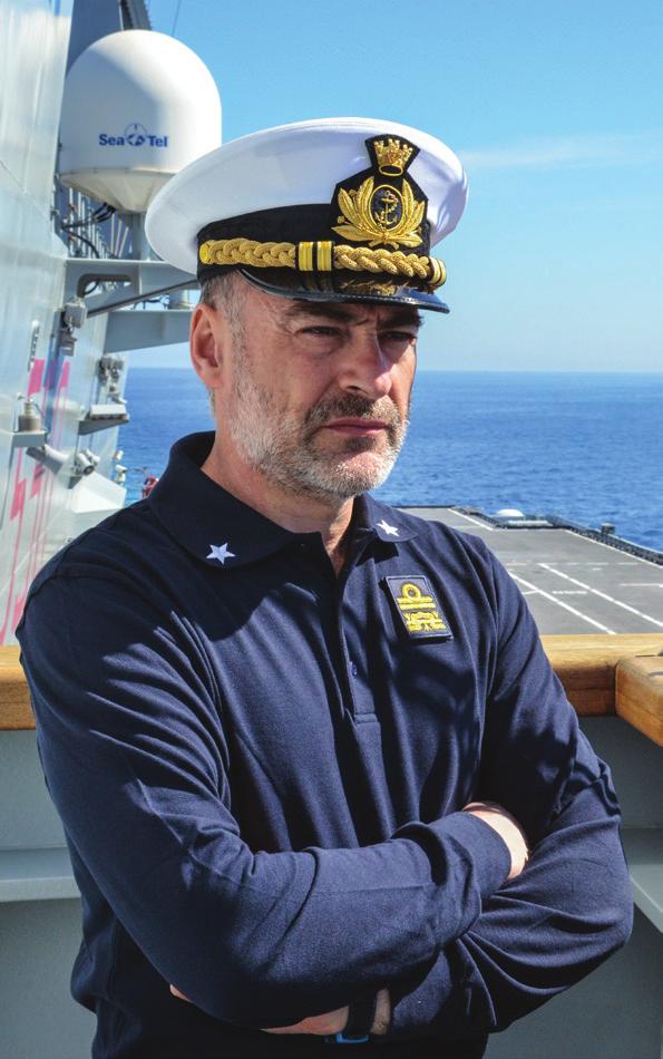 Operation Commander Rear Admiral (UH) Enrico CREDENDINO (IT Navy) Admiral CREDENDINO was born on the 21 st January 1963 in Turin.