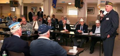 Following a continental breakfast, the assembly was treated to a presentation by Maj. Gen. Glenn K.
