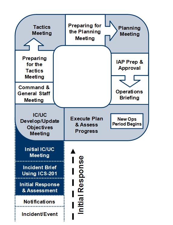 Planning Process (Continued) Initial Response Planning begins with a thorough size-up that provides information needed to make initial management decisions.
