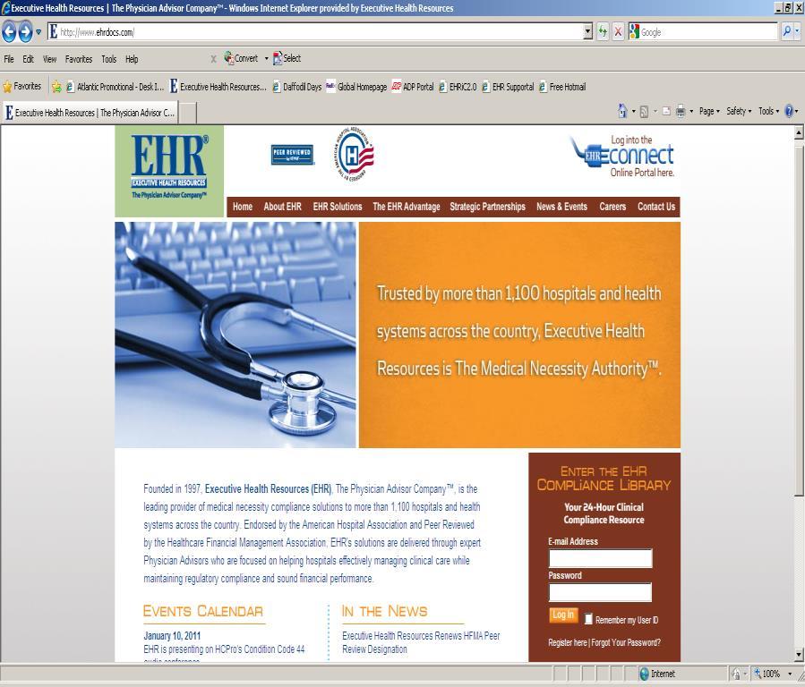 Get the Latest Industry News and Updates EHR s Compliance Library Register today