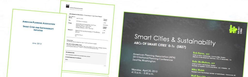 APA s Smart Cities