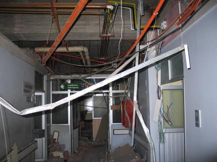 Components of a Hospital If earthquake shaking can cause this.