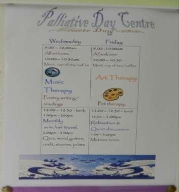 Palliative Care Day Centre Organized by