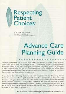 Advance Care Planning Respecting Patient Choices (RPC) Program Aim :