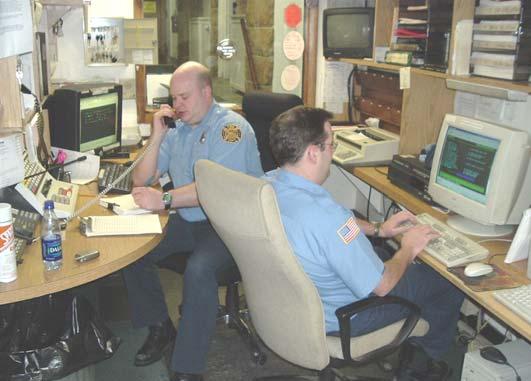 They dispatch calls to both the Police and Fire Departments.