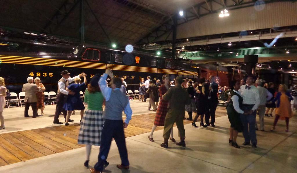 Saturday evening brought the much enjoyed Swing Dance.