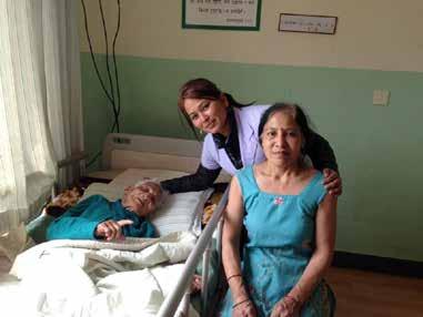 14 NEPAL: PALLIATIVE CARE "FOR ME, SERVING GOD AND