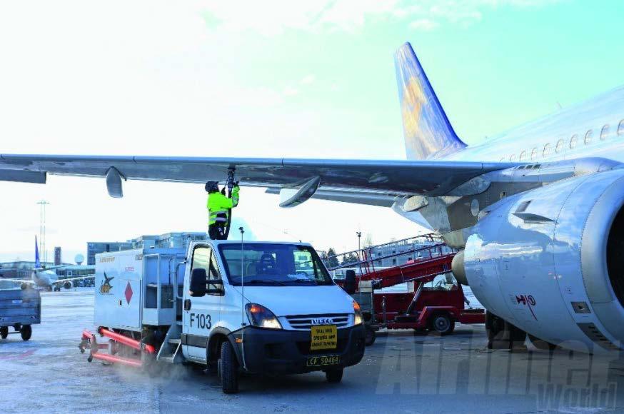 Financing Specific Measures Drop-In Biofuels Oslo International Airport, Norway In January 2016, Oslo Airport started regular supply of a sustainable aviation fuel (SAF) blend through its existing