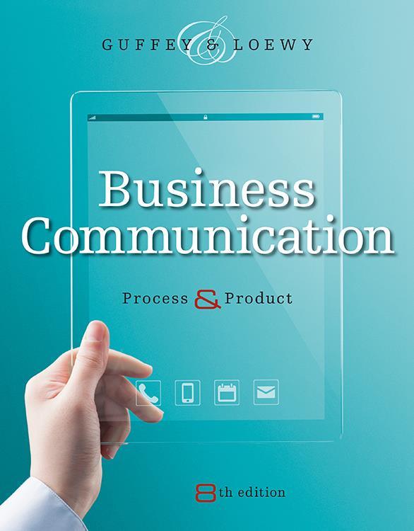 13 Proposals, Business Plans, and Formal Business Reports Business Communication: Process and