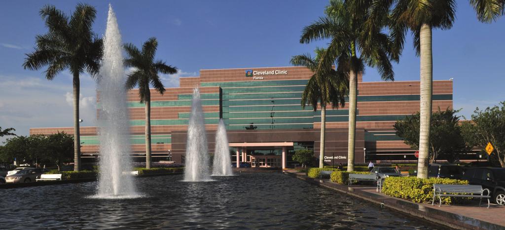 About Cleveland Clinic Florida Cleveland Clinic Florida s medical staff are dedicated physicians who have joined the clinic as salaried doctors to practice a different kind of medicine: Where