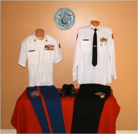 Marine Corps League Uniform This section is very basic so please refer to the national uniform