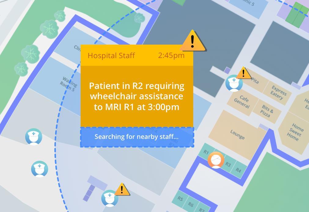 Hospitals can address this challenge by leveraging the situational awareness capabilities inherent in indoor mapping and location technologies.