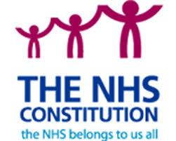 The NHS Constitution The NHS belongs to the people.