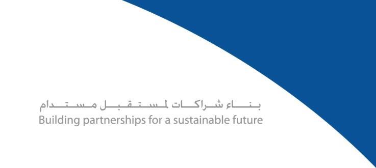 Press Release Region s leading sustainability champions top winners list of 10 th Arabia CSR Awards Arabia CSR Network honours organisations with outstanding CSR and sustainability leadership &