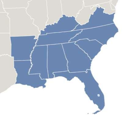 Scope of Analysis 20-plus southeastern electric utilityadministered energy efficiency programs Eight southeastern states Data collected: Program start date Program type Eligibility