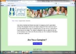 What is CaregiverCentral.org?