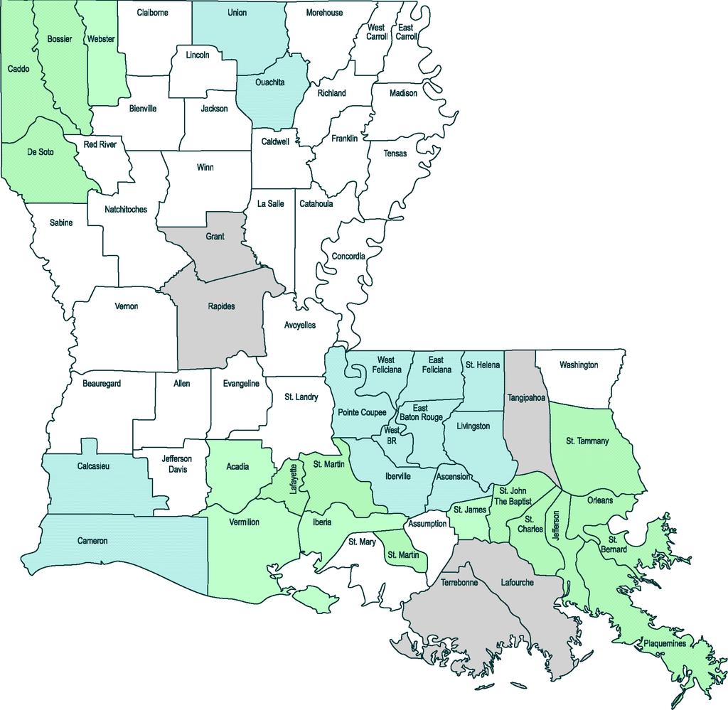 16 Louisiana Unemployment Rates (Not ) 4.6 4.9 7.5 8.4 3.9 5.6 4.3 9.4 4.8 4.6 5.