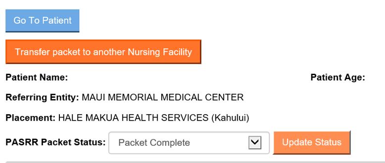 3) Continued k) When all the steps are complete, the hospitals/referring entities can proceed with assigning placement.