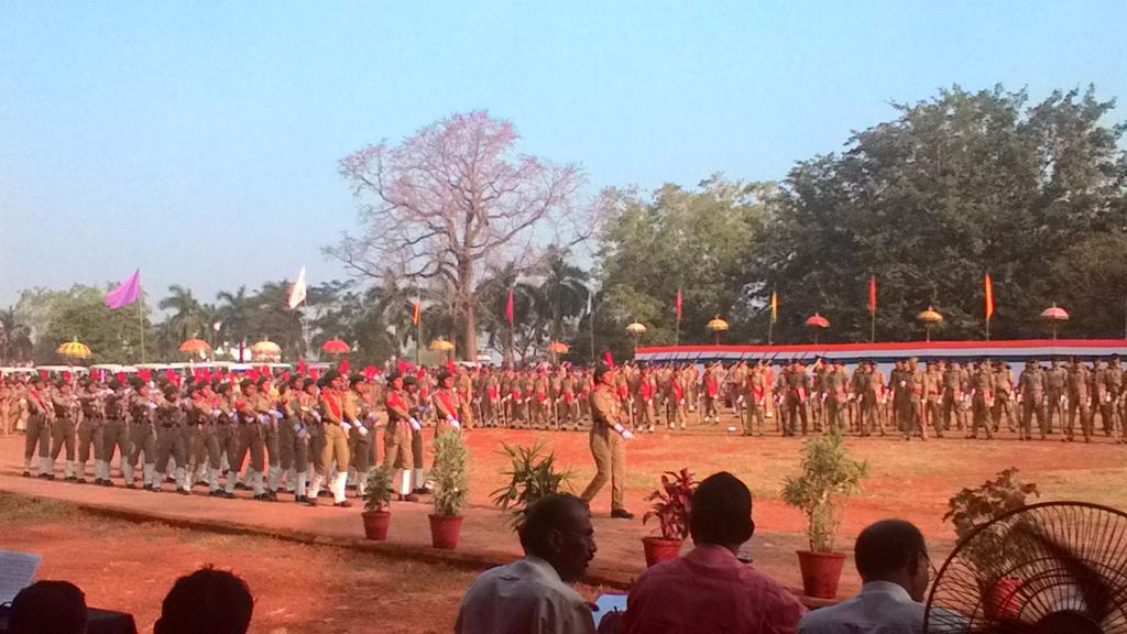 Ceremonial Parade held in the morning of 26