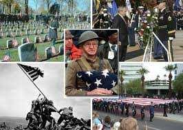 incurred during battle, while Veterans Day pays tribute to all American veterans--living or dead--but especially gives thanks to