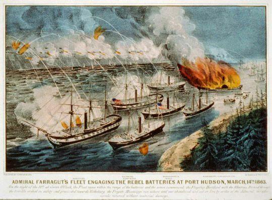 Farragut commanded fleet