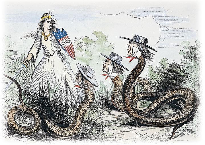 Both Sides Faced Political Problems Copperheads - Northern Democrats advocating peace were among those arrested Lincoln ignored Supreme court ruling that stated he had